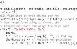 D (Programming Language) screenshot 1