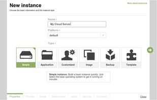 Dep Cloud Server in a matter of clicks 
