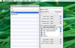 JollysFastVNC screenshot 1