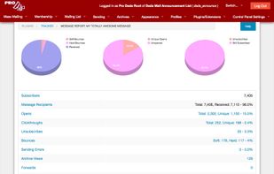 Dada Mail screenshot 3