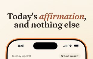 Daily Affirm screenshot 1