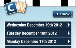 Daily Quick Crossword Puzzles screenshot 1