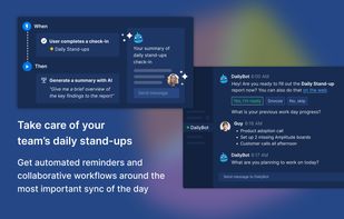 Run your standups asynchronously through check-ins