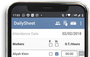 DailySheet - Workers Register screenshot 2