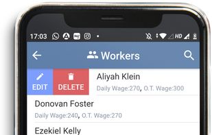 DailySheet - Workers Register screenshot 1