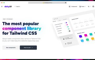 daisyUI screenshot 1