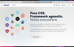 daisyUI screenshot 1