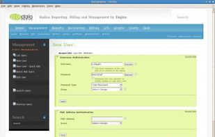 DaloRADIUS screenshot 3