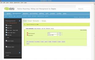 DaloRADIUS screenshot 1