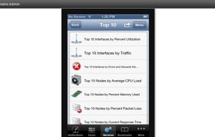 SolarWinds Mobile Admin screenshot 2