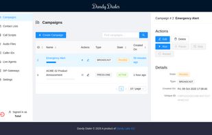 Dandy Dialer screenshot 1