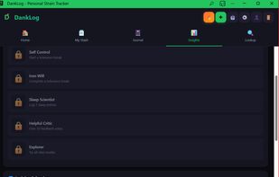 Session Log Calendar