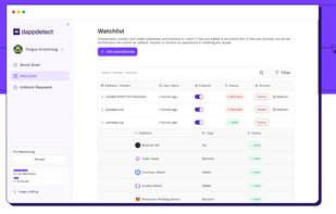 Dapp Sentry screenshot 1