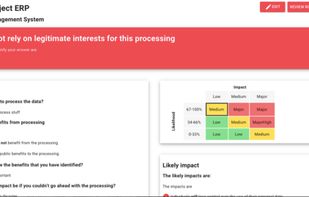 A Legitimate Interest Assessment Report