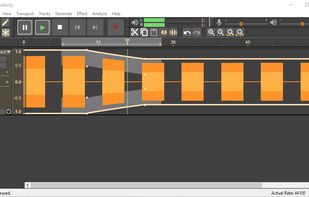 DarkAudacity screenshot 1