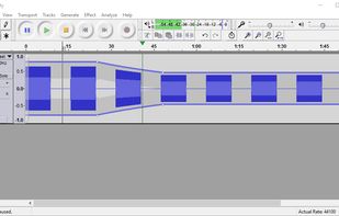 DarkAudacity screenshot 1