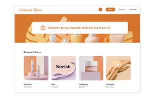 Create branded portals for retailers and distributors to self-serve the assets they need. 