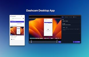 Dashcam - screen recording desktop app for developers