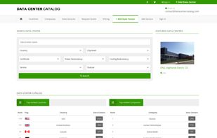 Data Center Catalog screenshot 1