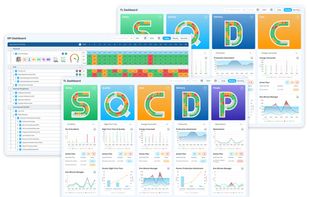Lean Daily Management System (LDMS) (Structured Daily Operations, Digital Huddle Boards)
Digital Visual Management Board (Real-time Interactive Tracking)