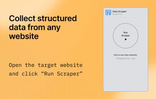 Data Scraper screenshot 1