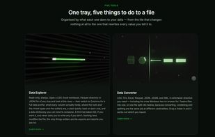 DataTray screenshot 1