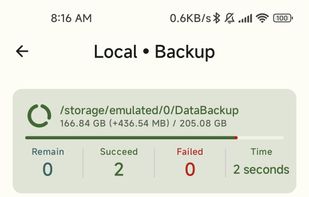 DataBackup screenshot 3