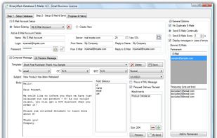 Database E-Mailer screenshot 1