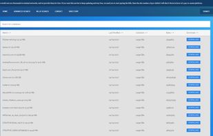 If a user is unsure of what he wants, or want advanced search abilities, the site lets you click "advanced search" to see a full list of available databases