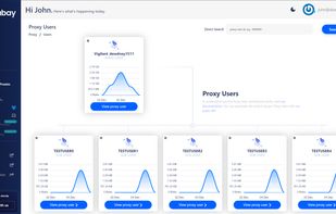 Dashboard Proxy Users