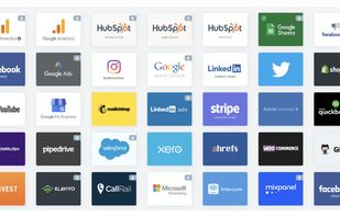 130+ one click integrations.