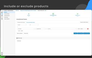 
Advanced mapping options