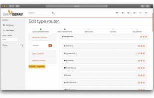 DATAGERRY screenshot 1