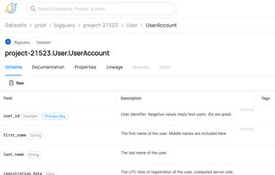 DataHub screenshot 1