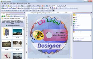 Dataland CD Label Designer screenshot 1