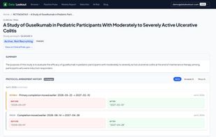 Clinical study information