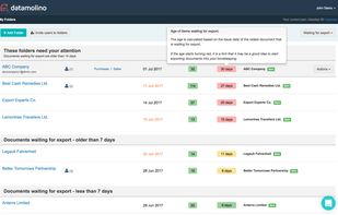 Datamolino screenshot 1