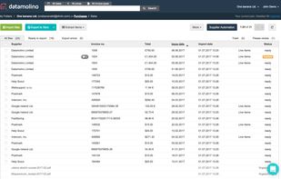 Datamolino screenshot 2