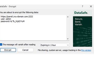 DataSafe screenshot 1