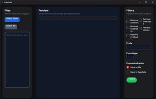 DataSmith2 screenshot 1
