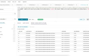 SQL editor for quick transformation