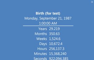 Date Time Counter screenshot 2