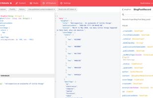 DatoCMS screenshot 3