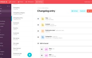 DatoCMS screenshot 2