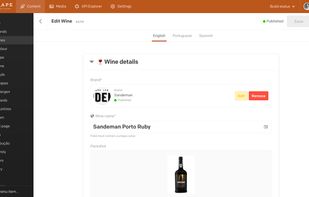 DatoCMS screenshot 1