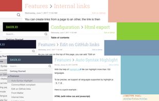 Daux.io screenshot 1