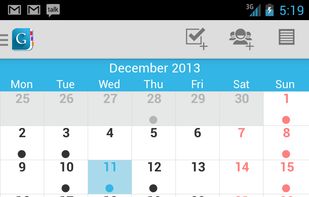 Day by Day Calendar screenshot 1