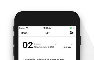 Daybook screenshot 2