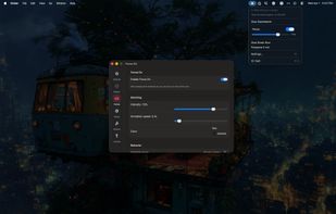 Focus Mode dims distractions so you can concentrate on one window