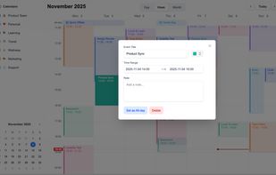 DayFlow Calendar screenshot 2